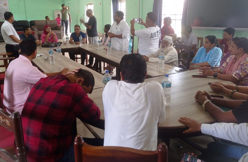 नगरपालिका र संर्घष समितीबीच दुई बुंदे सहमति पश्चात् आन्दोलन स्थगित